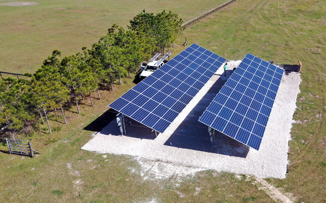 Groveland Florida Solar Installation 35kW